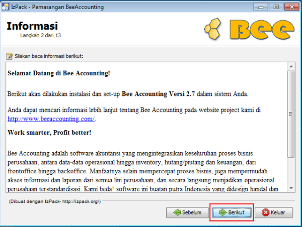 Cara Install Beeaccounting Di Windows