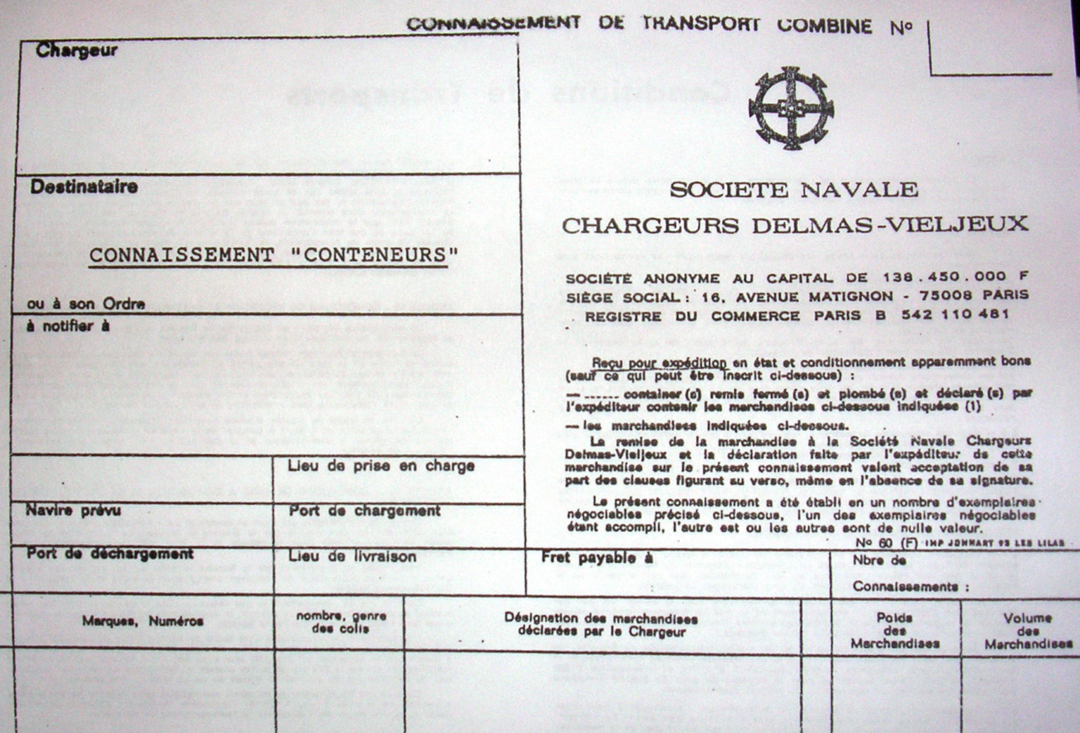 Contoh Bill Of Lading Pengertian Jenis Dan Fungsinya