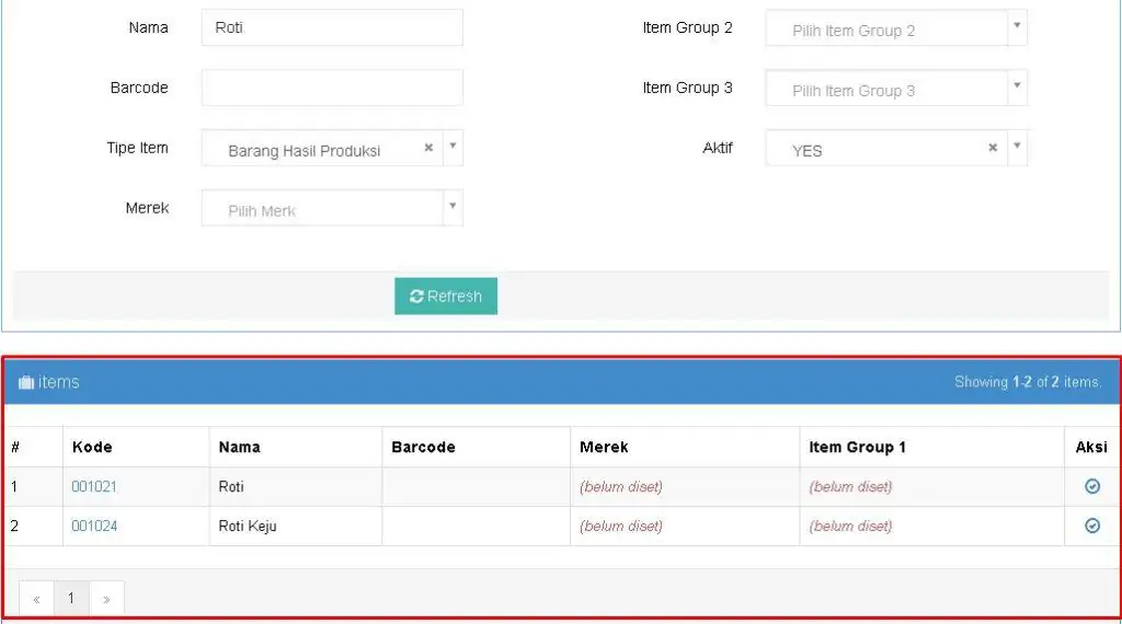 Cara Input B.O.M Untuk Produksi Beecloud