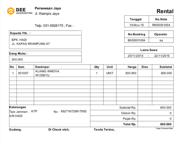10+ Contoh Invoice Penting Bagi Bisnis Berdasarkan Fungsinya