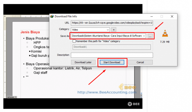 Cara Download Video Tutorial BeeAccounting - Bee.id