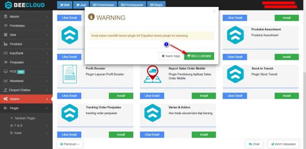 Installasi Plugin Promo Pada Beecloud (Khusus pengguna Beepos)