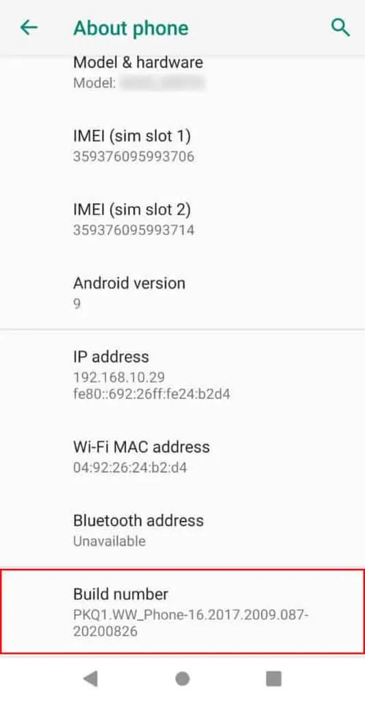 Cara Mengaktifkan / Pengaturan Mode Debug Android Version 9