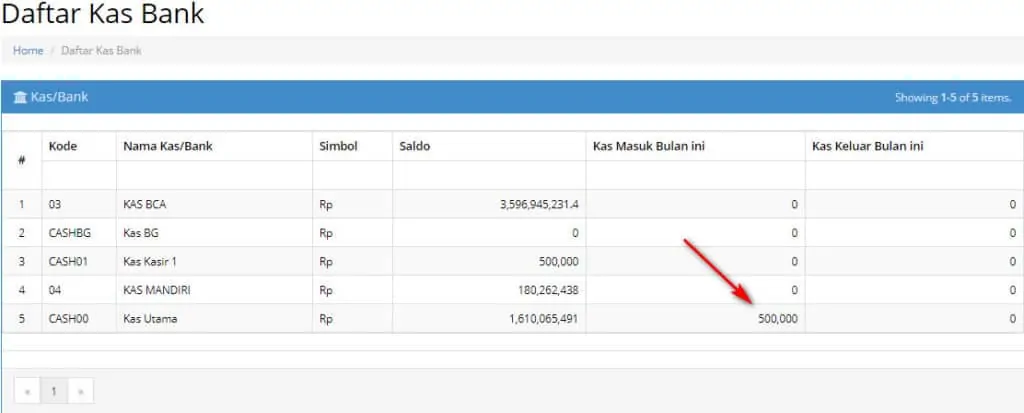 Cara Melakukan Penyesuaian Kas/Bank Beecloud