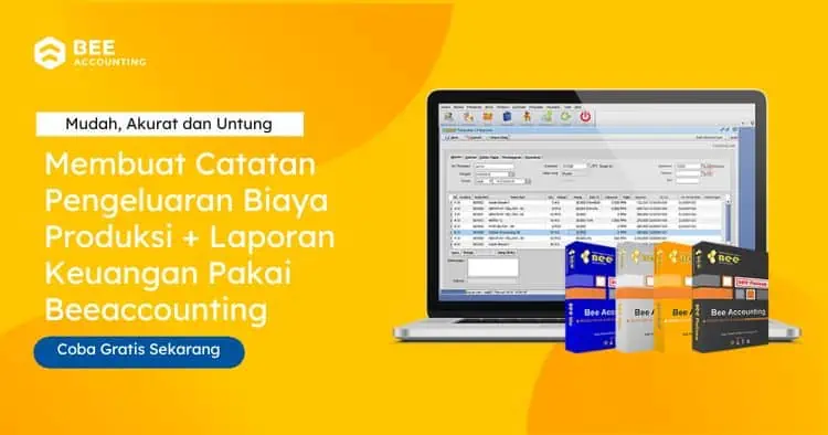 Membuat Catatan Pengeluaran Biaya Produksi + Laporan Keuangan Pakai Beeaccounting