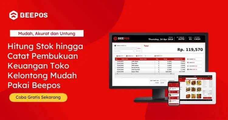Hitung Stok Hingga Catat Pembukuan Keuangan Toko Kelontong Mudah Pakai Beepos