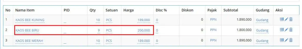 Tidak Bisa Edit atau Void Pembelian Beecloud