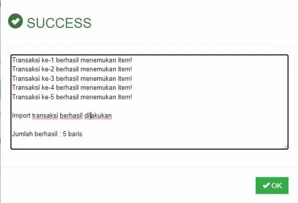 Import Transaksi E-Commerce - Beecloud