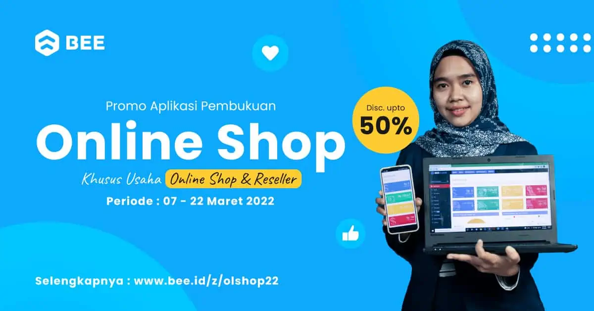 Promo Online Shop Reseller web