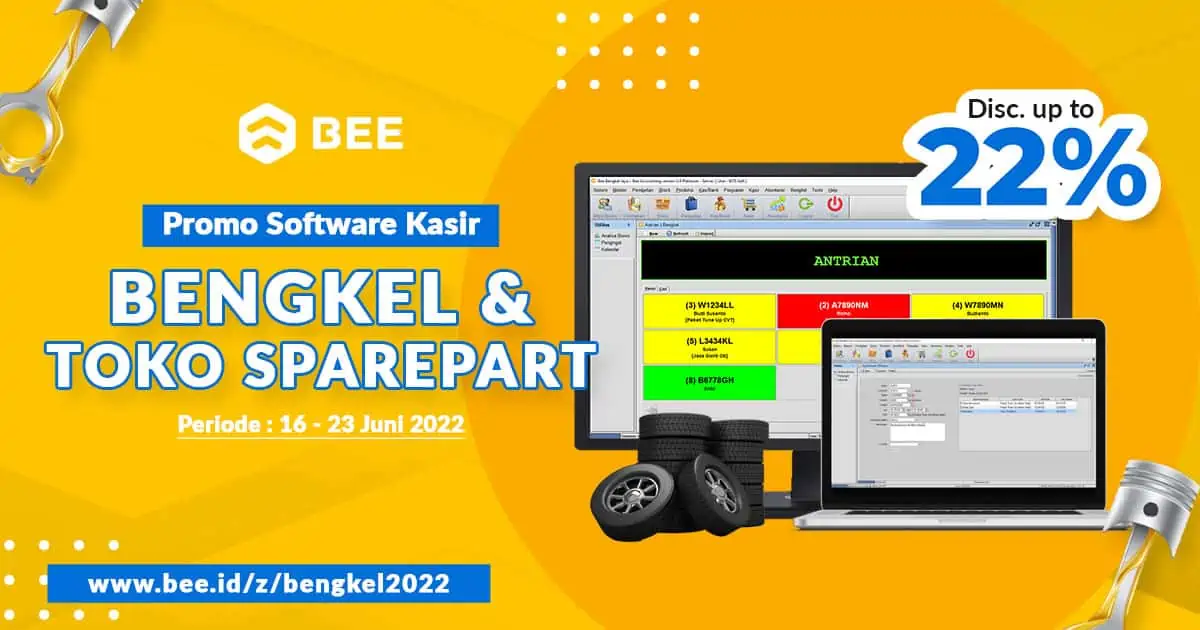 Promo Bee Bengkel 2022 Webb