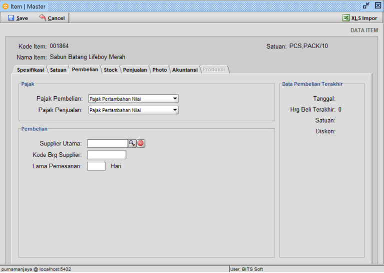 Cara Membuat Master Item Di Beeaccounting 3652