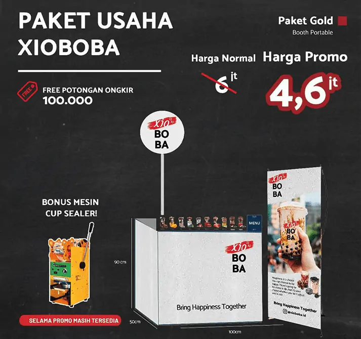 Paket Usaha Franchise Minuman Xioboba