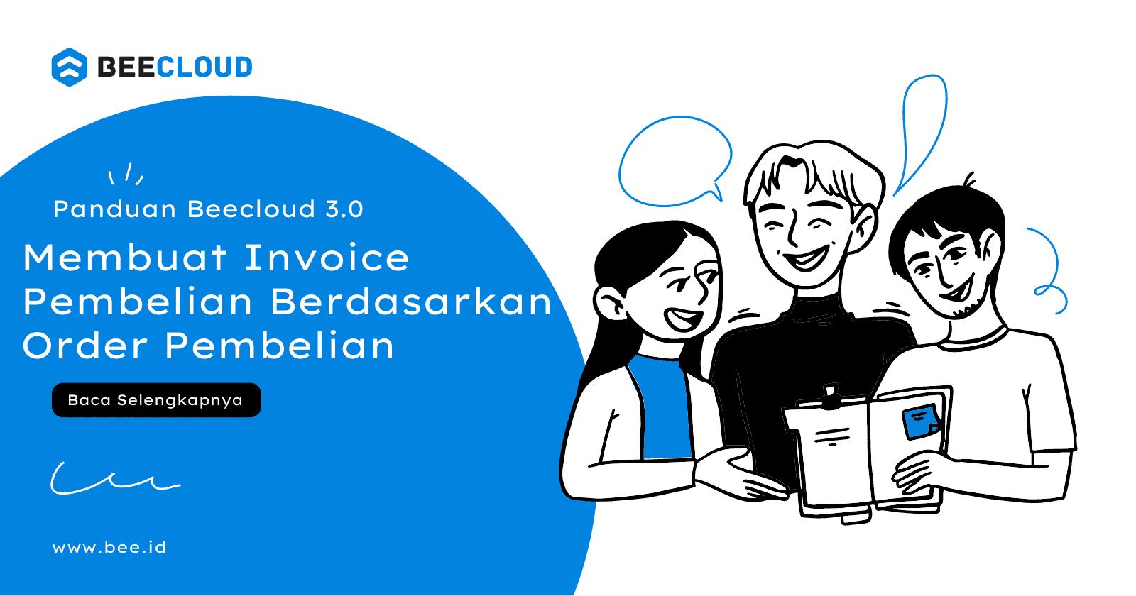 Membuat Invoice Pembelian Berdasarkan Order Pembelian - Bee.id