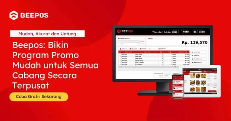 Beepos Bikin Program Promo Mudah Untuk Semua Cabang Secara Terpusat