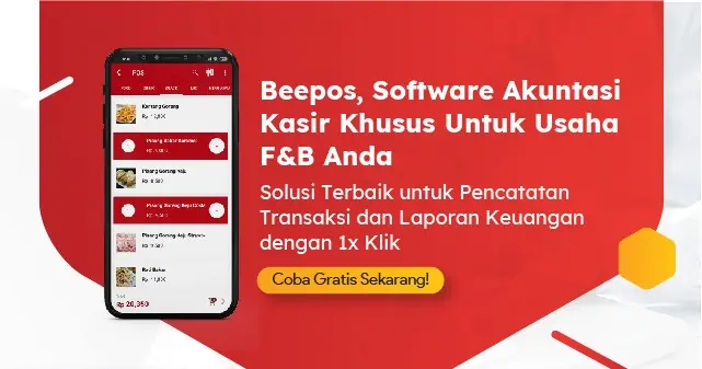 Aplikasi kasir untuk bisnis food and beverage