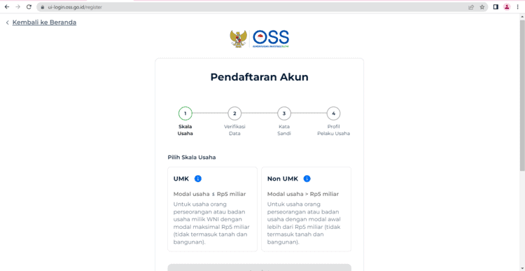 Website Daftar Umkm