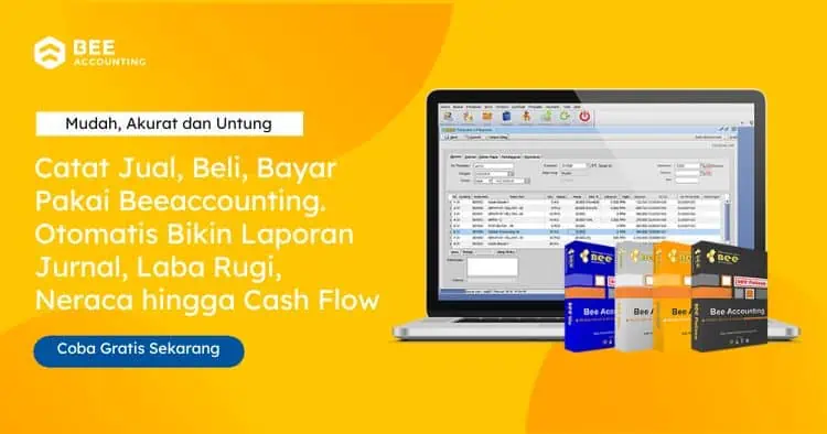 Beeaccounting Jual Beli Bayar Laporan Akuntansi Lengkap Jurnal Neraca Laba Rugi Cash Flow