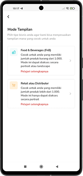 Aplikasi Kasir Beepos Mobile Pilihan Mode