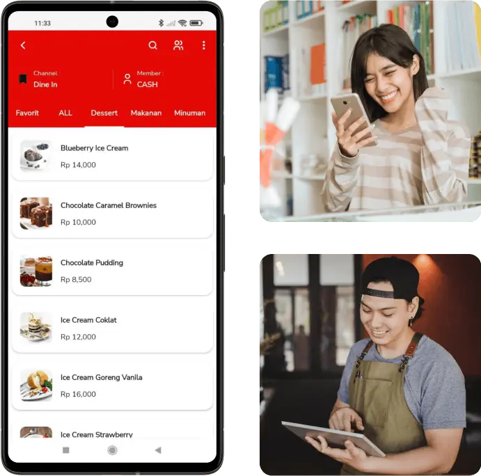 Beepos Mobile Untuk Cafe Dan Ritel