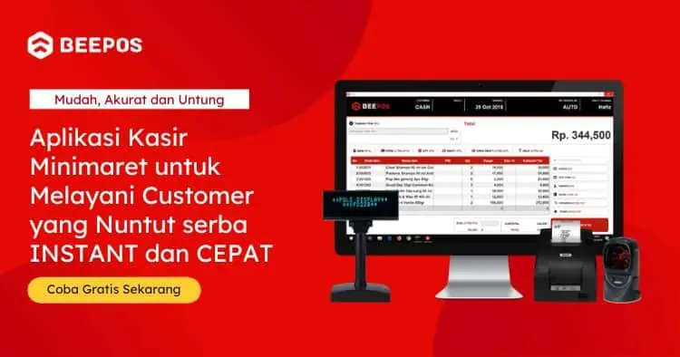 Aplikasi Kasir Minimarket Untuk Customer Yang Nuntut Serba Instan Dan Cepat