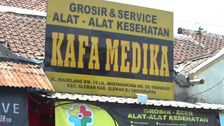 Foto Tampak Depan Toko Alat Kesehatan Kafa Medika