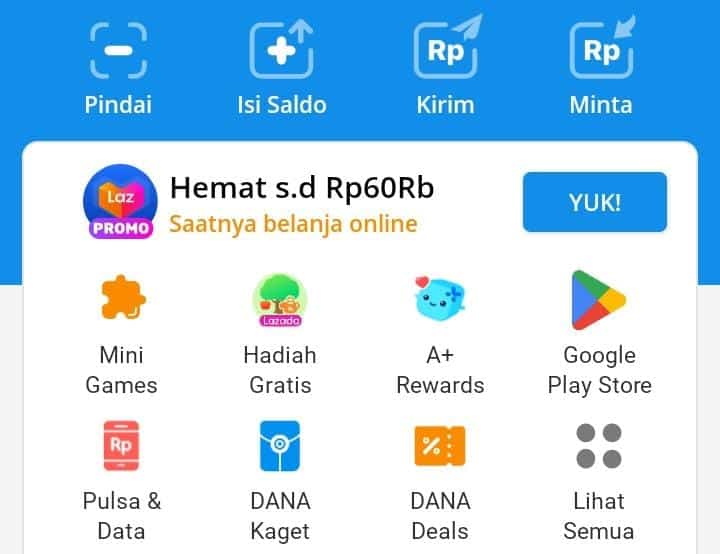 dompet digital Terbaik Dana