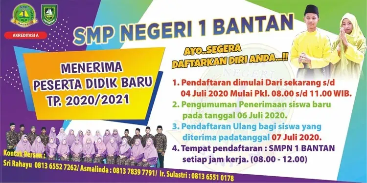 Contoh Iklan Pengumuman Penerimaan Mahasiswa Baru