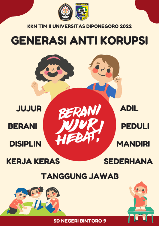 Banner Generasi Anti Korupsi