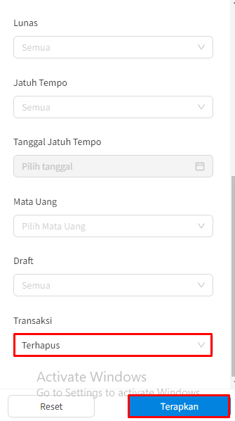 Cara Melihat Transaksi Pembelian Yang Sudah Terhapus Beecloud 3.0