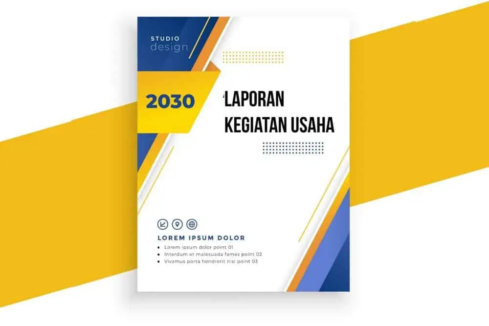 Cover Laporan Kegiatan Usaha