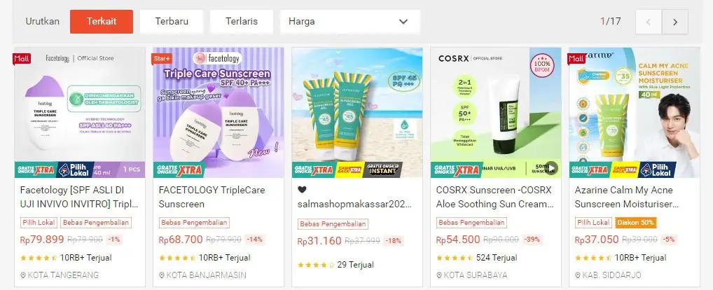 Contoh Katalog Shopee