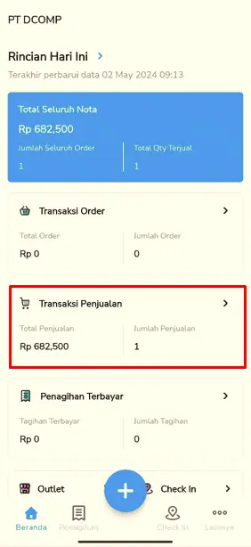 Edit Dan Hapus Transaksi Penjualan Pada Beecloud Sales Order