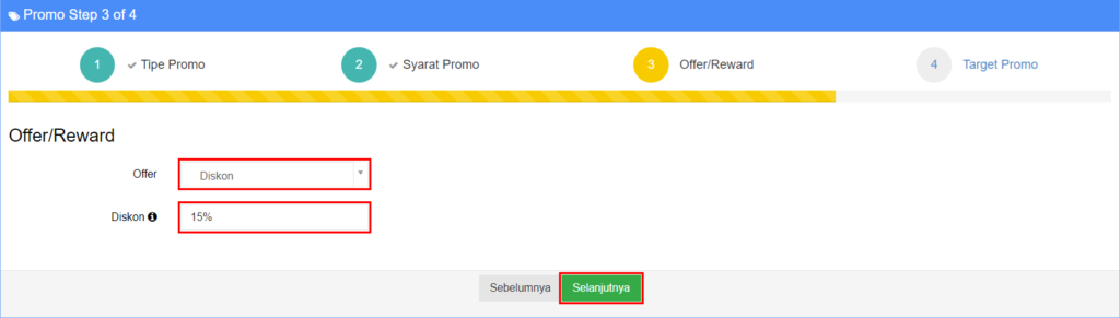 Pengaturan Plugin Promo Diskon Item Group Merek - Beecloud