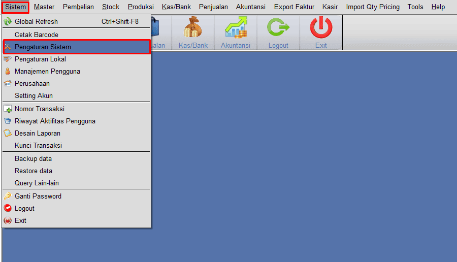 Setting Default Supllier Beeaccounting