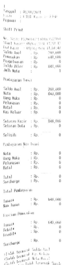 Cara Setting Auto Print Setoran Kasir Beepos