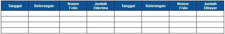 Single Column Buku Besar