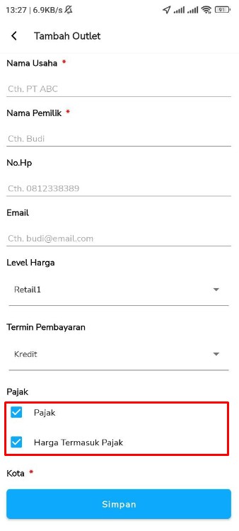 Buat Member Otomatis Harga Termasuk Pajak Beecloud Sales Order