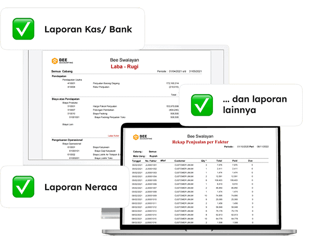 Buat Laporan 1x Klik Software Akuntansi