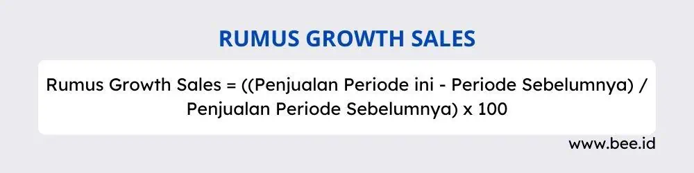 Rumus Growth Sales