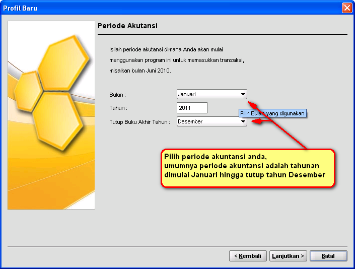 Membuat Database Baru