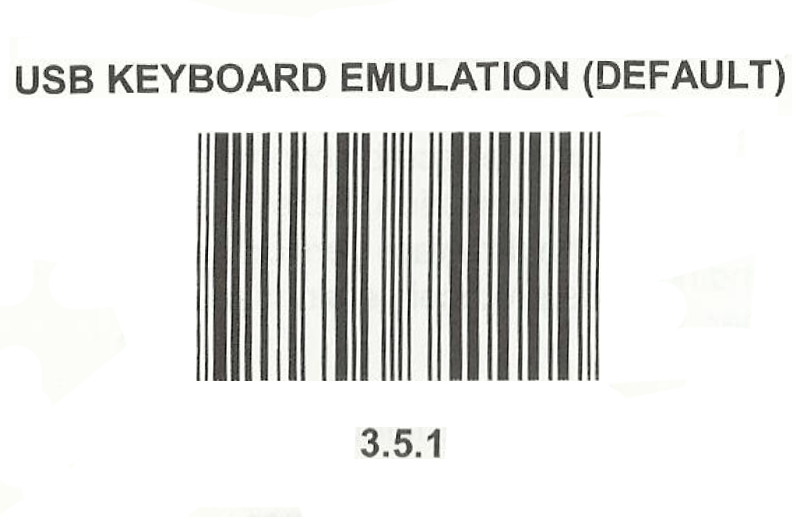 Setting Barcode Scanner INTERCODE IN.2303