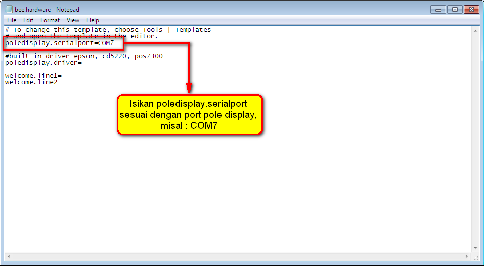 Cara Setting Customer Display untuk Windows