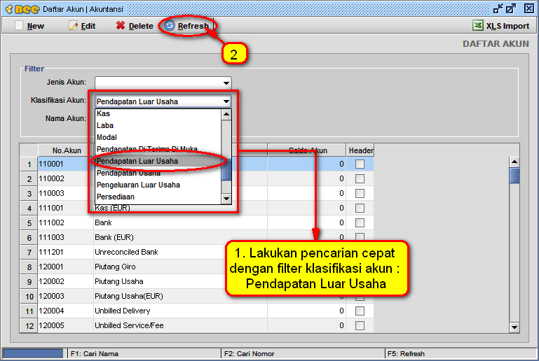 Cara Input Bunga Bank di BeeAccounting